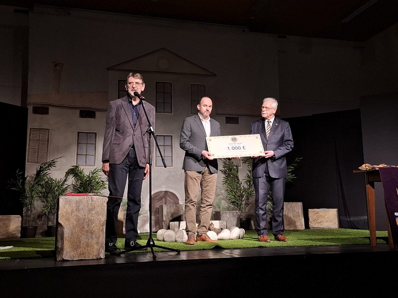 Podelitev dobrodelnega bona za družino